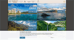 Desktop Screenshot of marriotthawaii.com